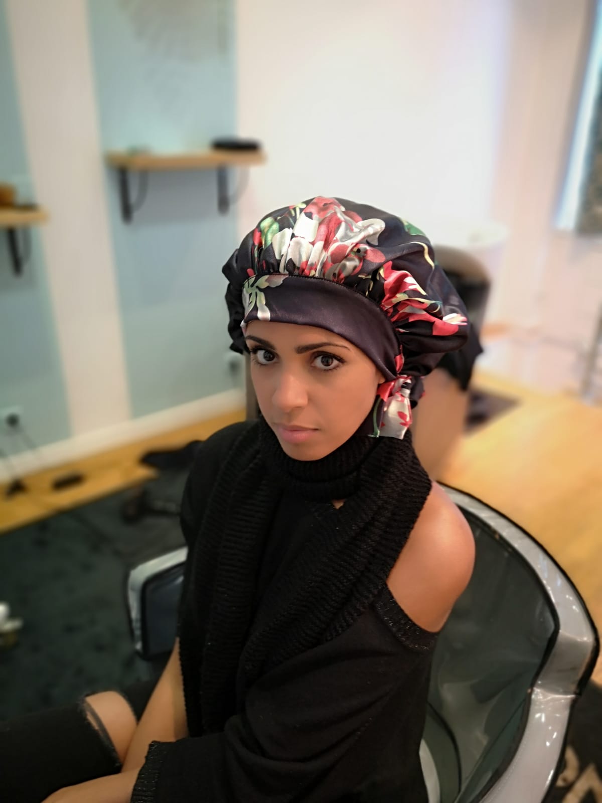Bonnet de soie